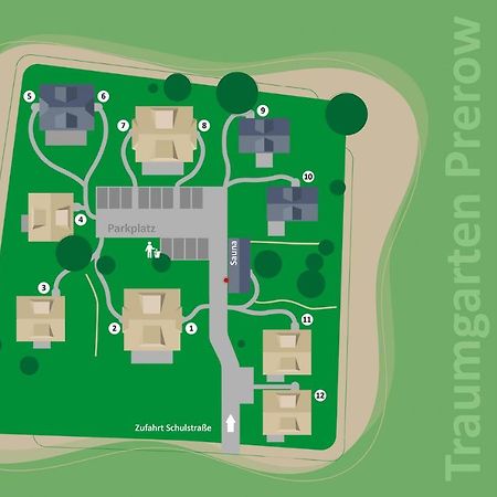 Traumgarten Haus Traumoase Prerow Zewnętrze zdjęcie