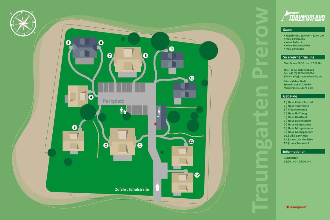 Traumgarten Haus Traumoase Prerow Zewnętrze zdjęcie